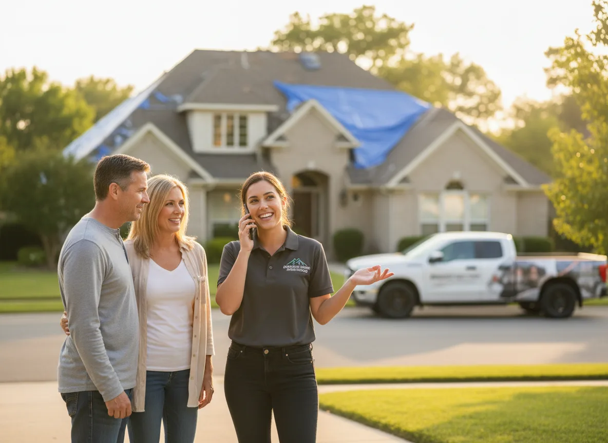 Hail Damage Roof Repair in Coral, PA